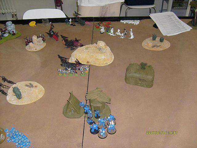 Knochenhaufen - Bolkhor 40k Liga - Runde1
