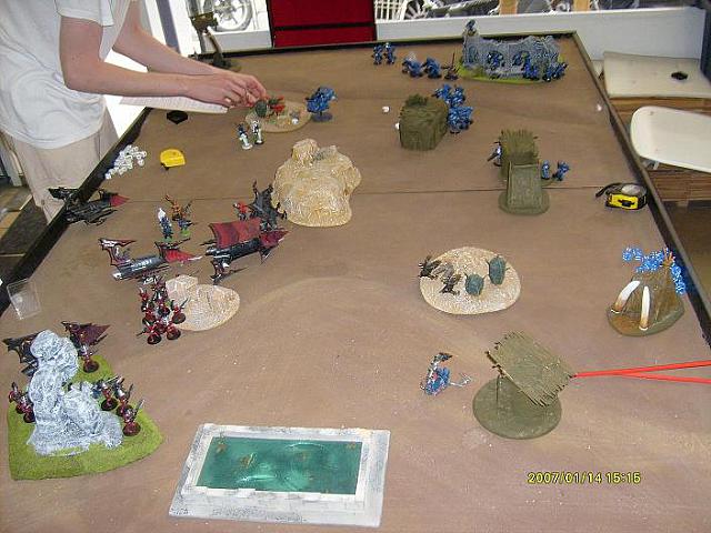 Knochenhaufen - Bolkhor 40k Liga - Runde2