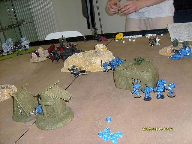 Knochenhaufen - Bolkhor 40k Liga - Runde4
